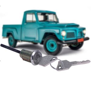 Cilindro Com Chave Da Porta Lado Direito Ou Esquerdo  Rural /aerowillys Universal Automotive UN30105