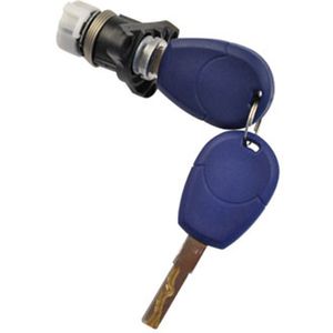 Cilindro Porta-malas Com Chave Sem Key Azul Idea /palio Universal Automotive UN70950