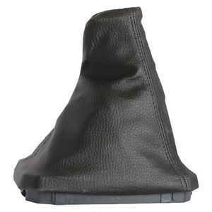 Coifa Da Alavanca De Câmbio Couro Preto Com Base Corsa Novo /montana Auto Quality AQ110090