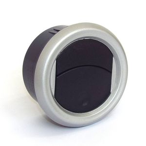 Difusor De Central Ou Laterais Ar Do Painel Aro Prata Ka Autoplast AP1171