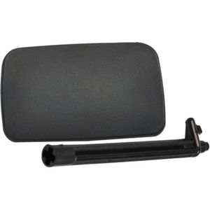 Fecho Do Porta-luvas Com Tirante E Mola Preto Sem Chave G3 Gol /parati /saveiro Universal Automotive