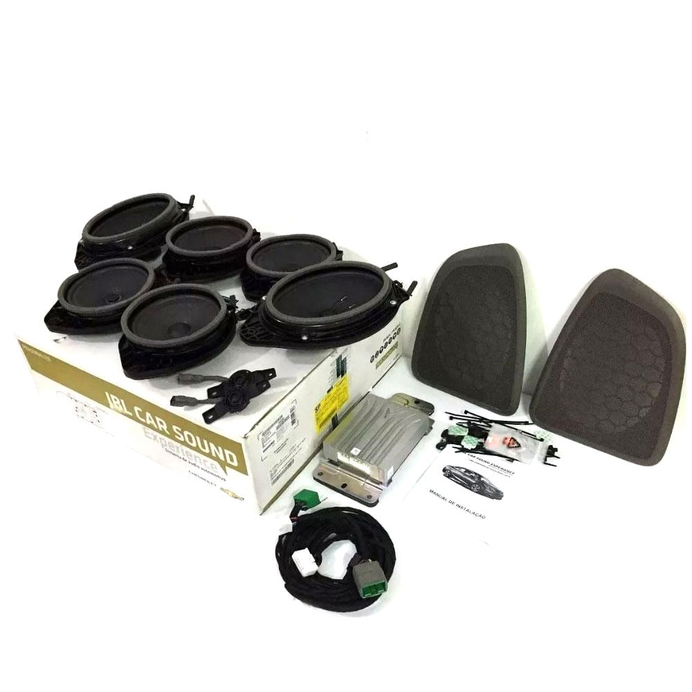 Kit Som Alto Falantes Jbl Experience Cruze Acessórios Chevrolet
