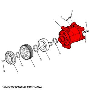 Compressor Do Ar Condicionado  Agile /montana Original Chevrolet 94752372
