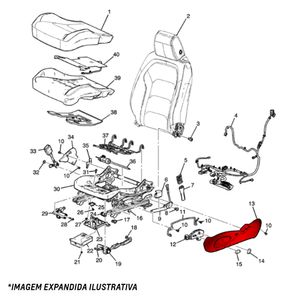 Cobertura Externa Banco Dianteiro Vectra /astra Original Chevrolet 90455889