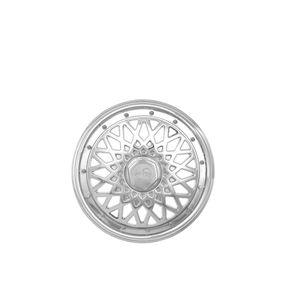Calota Roda Aro 15 Pressão Super Sport Metalizada Jahu JH990625