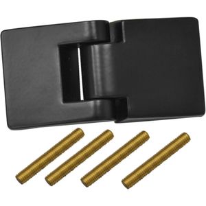 Dobradiça Externo Dupla Reforcada Com 4 Prisioneiros Universal Automotive UN60591