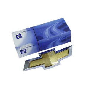 Emblema Gravata Dourada Dianteiro Da Grade  Agile Original Chevrolet 22759831