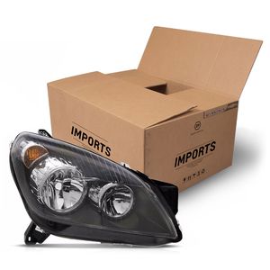 Farol Lado Direito Mascara Negra Hatch Vectra Imports ZN14143080