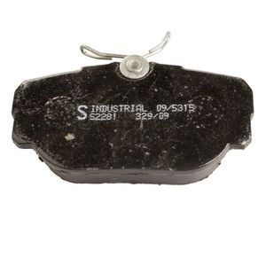 Pastilhas De Freio Impreza Motor 2.0 16v (traseira) (sistema Akebono) (com Alarme Acústico) /forester /2.5 /xv SYL LC5553334