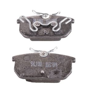 Pastilhas De Freio Tempra (sw)Motor 2.0 8v (traseira) (sistema Girling) (sem Alarme) /tipo 1.6 /2.0 16v /spider 3.0 12v /146 1.4 /1.6 /1.7 Traseiro Se