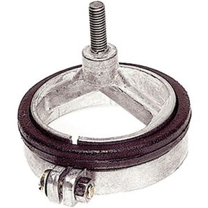 Adaptador Preto Boca Carburado Filtro Fusca /brasilia /variant Universal Automotive UN20682