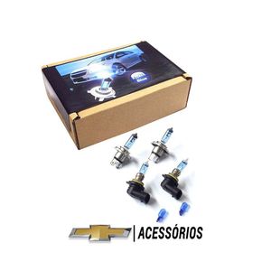 Kit Lâmpadas Effect Blue Prisma /celta Acessórios Chevrolet KPA00864