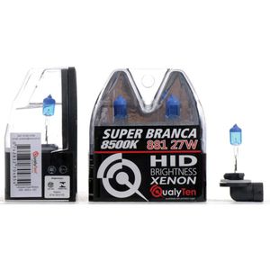 Lâmpada H27 12v 8500k Super Branca Onix /prisma /agile /cobalt /spin /sonic Qualyten 48115