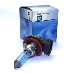 Lâmpada H11 Do Farol Baixo Blue Vision Captiva Original Chevrolet 52057004