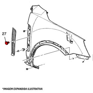 Lanterna Dianteira Lado Direito 4311504rue Imports 431-1504R-UE