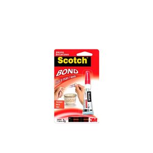 Cola Scotch Bond 3g 3m Borrachas Plásticos Pvc Metais Nylo 3M JH930126