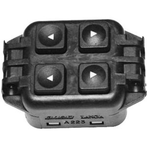 Botão Do Vidro D La Tempra /tipo 90160 Universal Automotive UN90160
