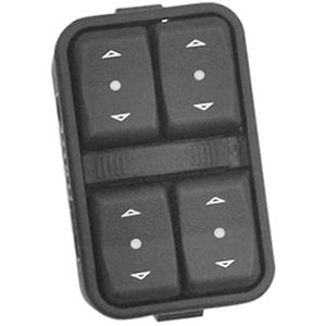 Botão Acionador Vidro Elétrico 4 Vias Dianteiro Lado Esquerdo Agile Universal Automotive UN90585