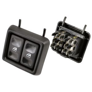 Botão Do Vidro Com Moldura D Lado Esquerdo G1 Gol /voyage /saveiro /santana /quantum Micro UN22221