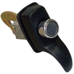 Cilindro Com Botão E Puxador Externo Oni Cap Preta Universal Automotive UN60548