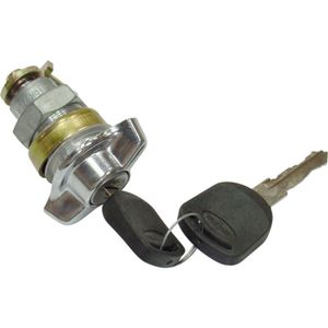 Cilindro Com Chave E Puxador Exc Curto Porta Lateral Giro Esqcromado Universal Automotive UN60539