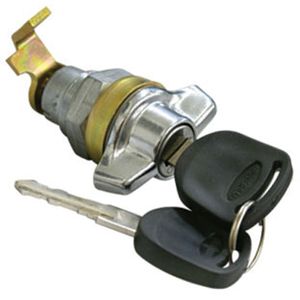 Cilindro Com Chave E Puxador Externo Exc Curto Porta Lateral Gir Lado Direito Cromado Universal Auto