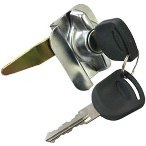 Cilindro Com Chave E Puxador Externo Porta Lateral Giro Dircromado Universal Automotive UN60583
