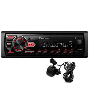 Rádio Cd Player Automotivo Bluetooth Usb Mp3 Wma Mvh-298bt Acessórios Chevrolet 98550834