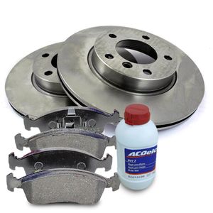 Kit Freio Disco Pastilhas Fluido Dot4  Onix 2013 A 2019 Sem Abs com Abs Kit Nova KIT267