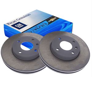Par De Discos Freio Com Dianteiros  Spin 2013 A 2016 Original Chevrolet KIT544