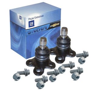 Kit Pivô Terminal Da Bandeja Suspensão Com Parafusos E Porcas  Onix /prisma /cobalt /spin /tracker O