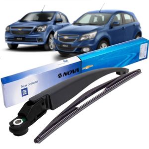 Braço Do Limpador Traseiro Com Palheta 10"  Agile Original Chevrolet KIT1457