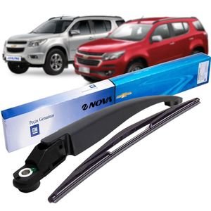 Braço Do Limpador Traseiro Com Palheta 10"  Trailblazer Original Chevrolet KIT1458
