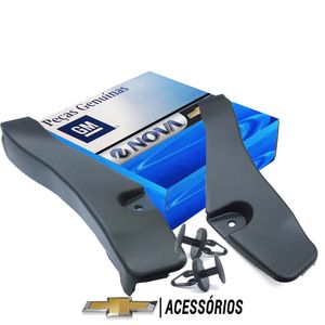 Kit Moldura Acabamento Do Paralama Lado Esquerdo E Direito  Onix /prisma Acessórios Chevrolet KIT215