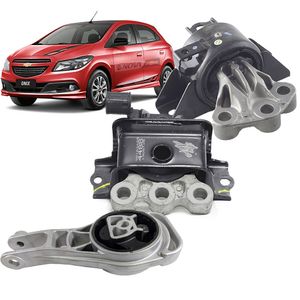 Kit Coxim Do Câmbio Manual E Motor  Onix /prisma /cobalt Kit Nova KIT855
