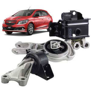Kit Coxim Do Câmbio Automático E Motor  Onix /prisma /cobalt Kit Nova KIT856