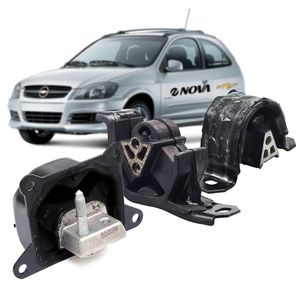 Kit Coxim Direito Esquerdo Traseiro 1.0 Vhce  Celta Kit Nova KIT1578