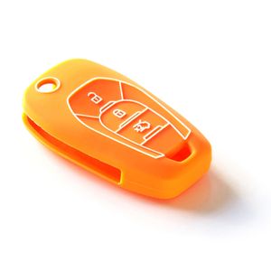 Capa De Silcone Para Proteção Da Chave Canivete Laranja Prisma Joy Plus 2020 Em Diante WinnPARTS PI0093