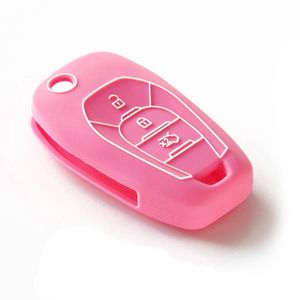 Capa De Silcone Para Proteção Da Chave Canivete Rosa Tracker 2017 A 2019 WinnPARTS PI0097