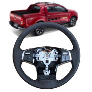 Volante Em Couro Controle De Som E Cruzeiro  S10 /trailblazer Peças Genuínas GM 52060575