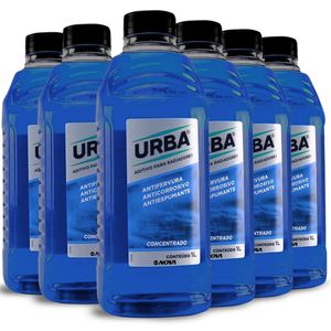 Aditivo Radiador Concentrado Azul 6 Litros Urba KIT1878