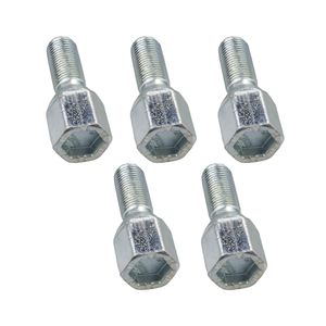 5x Parafuso Roda  Elba ( M12x27  Cabeça Castelo Alta ) /fiorino /prêmio /uno AUTOLUC PARAF.III LC493