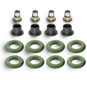 Reparo Bico Injetor  Fluence (4 Filtros Ø 10 28 Mm /altura 11 18 Mm) Ponteiras 7 2 8 46 (8 O´rings S
