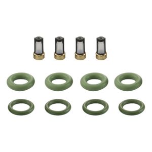 Reparo Bico Injetor  Universal (sist. Bosch /rochesterMulti Point) (4 Filtros) [8 O'rings Ø Interno