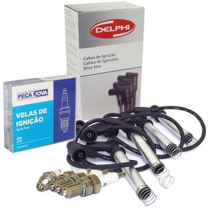 Jogo Cabos E Velas De Ignição 2.0 Gasolina 116cv  Vectra /astra /zafira Kit Nova KIT1107