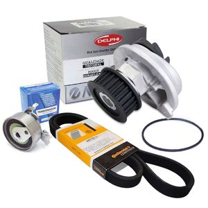 Kit Correia Tensor E Bomba Dagua 2.0  Vectra /astra /kadett /omega /zafira Kit Nova KIT866