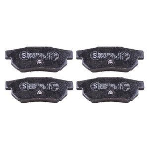 Pastilhas De FreioLc Civic Motor 1.6 16v (traseira) (sistema Akebono) (sem Alarme) /accord (ex) 2.0
