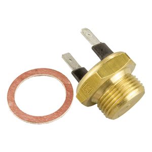 Termo-interruptor (cebolão)  Vw Temperatura 75 /70° (2 PinosRosca M22x1 5 Sext.diam.: 29mm) Acionamento Ventoinha (liga Com 75°c E Desliga 70°c) /ford