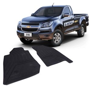 Tapete Original Pvc  S10 Cabine Simples Acessórios Chevrolet 52042043