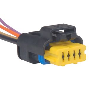 Chicote Reparo  Kangoo Da Flange Bomba De Combustível Superior (4 Vias Porta Fêmea Montado Com 15 Cm